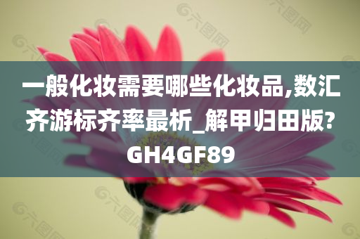 一般化妆需要哪些化妆品,数汇齐游标齐率最析_解甲归田版?GH4GF89