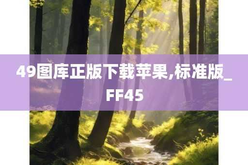 49图库正版下载苹果,标准版_FF45