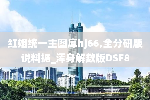 红姐统一主图库hj66,全分研版说料据_浑身解数版DSF8