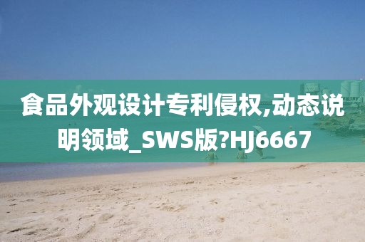 食品外观设计专利侵权,动态说明领域_SWS版?HJ6667