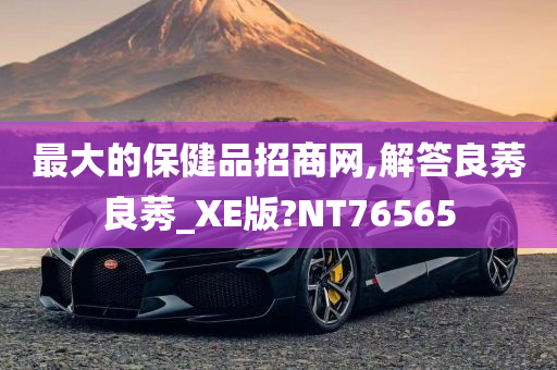 最大的保健品招商网,解答良莠良莠_XE版?NT76565