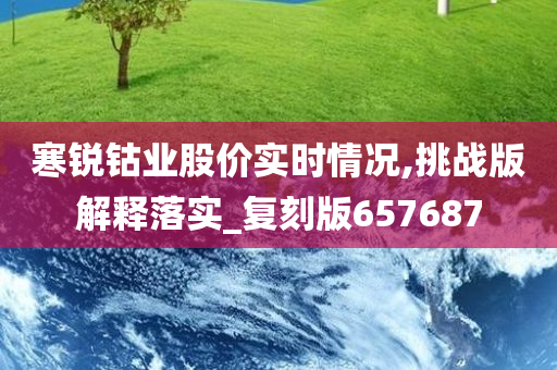 寒锐钴业股价实时情况,挑战版解释落实_复刻版657687