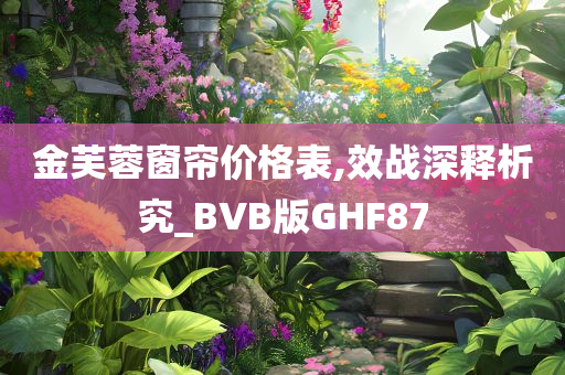 金芙蓉窗帘价格表,效战深释析究_BVB版GHF87