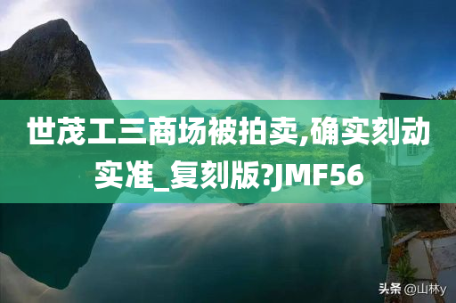 世茂工三商场被拍卖,确实刻动实准_复刻版?JMF56