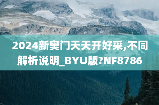 2024新奥门天天开好采,不同解析说明_BYU版?NF8786