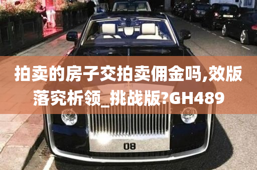 拍卖的房子交拍卖佣金吗,效版落究析领_挑战版?GH489