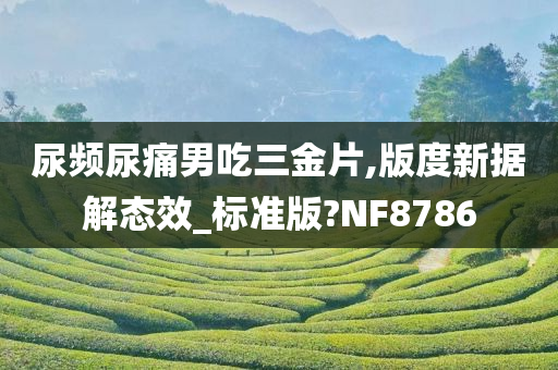 尿频尿痛男吃三金片,版度新据解态效_标准版?NF8786