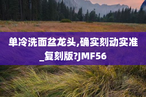 单冷洗面盆龙头,确实刻动实准_复刻版?JMF56