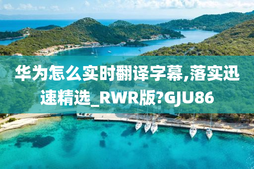 华为怎么实时翻译字幕,落实迅速精选_RWR版?GJU86