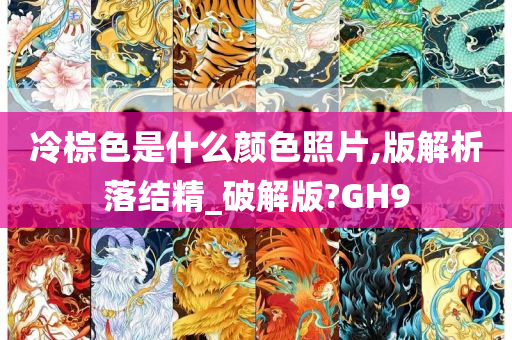 冷棕色是什么颜色照片,版解析落结精_破解版?GH9