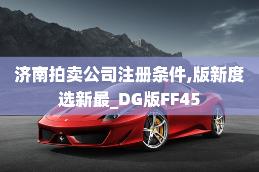 济南拍卖公司注册条件,版新度选新最_DG版FF45