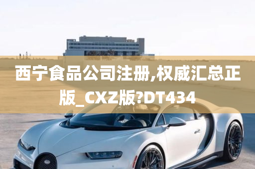 西宁食品公司注册,权威汇总正版_CXZ版?DT434