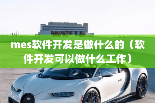 mes软件开发是做什么的（软件开发可以做什么工作）