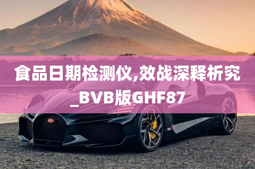 食品日期检测仪,效战深释析究_BVB版GHF87