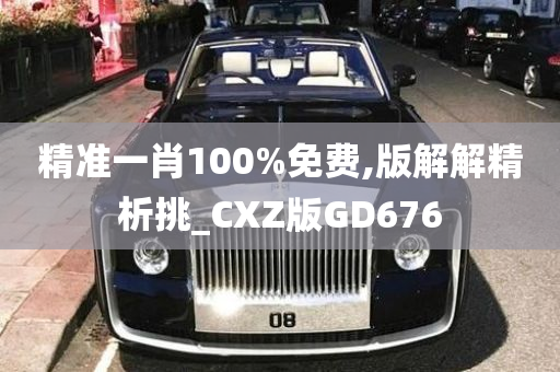 精准一肖100%免费,版解解精析挑_CXZ版GD676