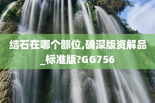 结石在哪个部位,确深版资解品_标准版?GG756