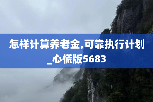 怎样计算养老金,可靠执行计划_心慌版5683