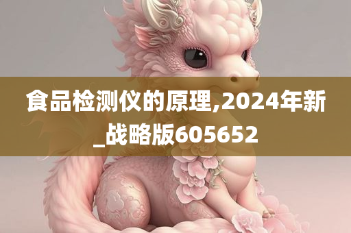 食品检测仪的原理,2024年新_战略版605652