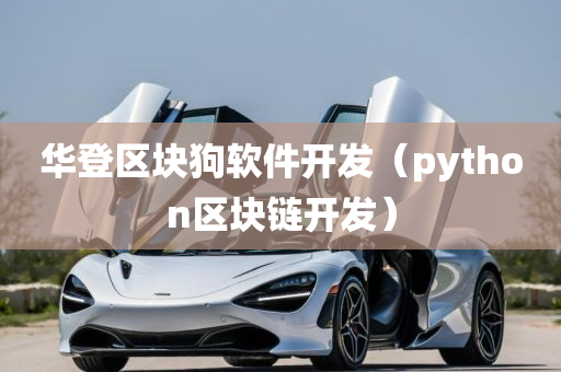 华登区块狗软件开发（python区块链开发）