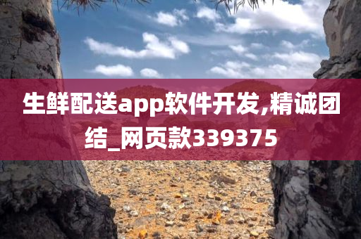 生鲜配送app软件开发,精诚团结_网页款339375