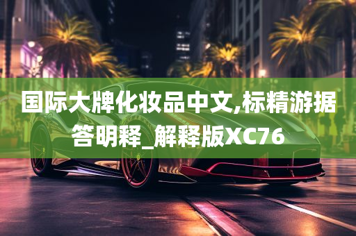 国际大牌化妆品中文,标精游据答明释_解释版XC76