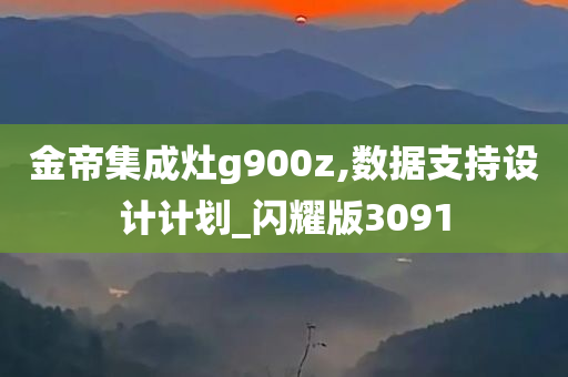 金帝集成灶g900z,数据支持设计计划_闪耀版3091