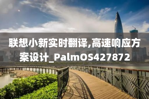 联想小新实时翻译,高速响应方案设计_PalmOS427872