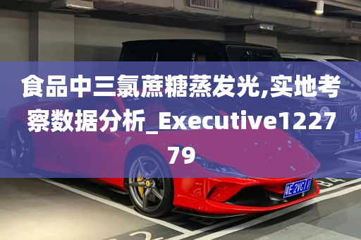 食品中三氯蔗糖蒸发光,实地考察数据分析_Executive122779