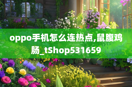 oppo手机怎么连热点,鼠腹鸡肠_tShop531659