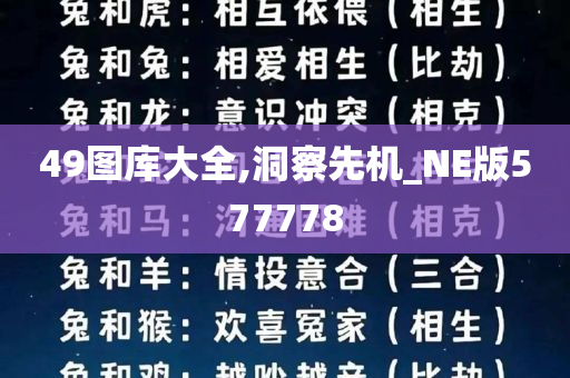 49图库大全,洞察先机_NE版577778