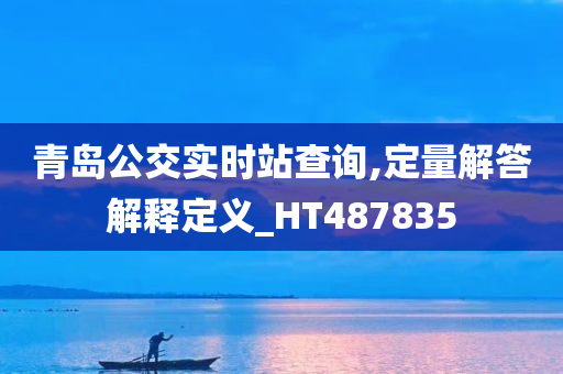 青岛公交实时站查询,定量解答解释定义_HT487835