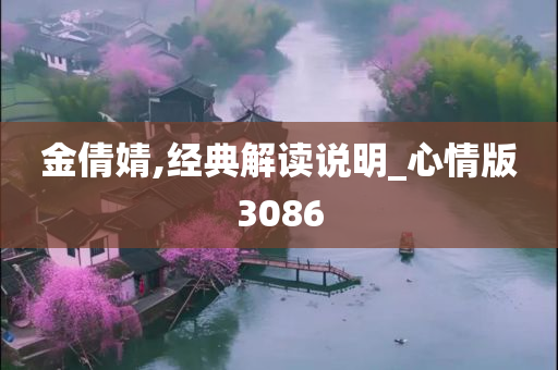 金倩婧,经典解读说明_心情版3086