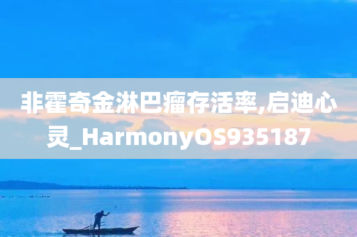 非霍奇金淋巴瘤存活率,启迪心灵_HarmonyOS935187