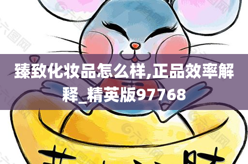 臻致化妆品怎么样,正品效率解释_精英版97768