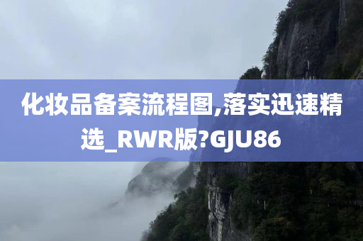 化妆品备案流程图,落实迅速精选_RWR版?GJU86