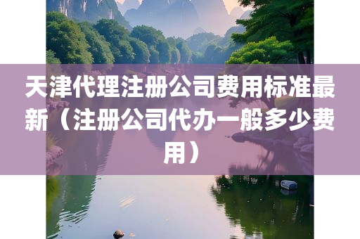 天津代理注册公司费用标准最新（注册公司代办一般多少费用）