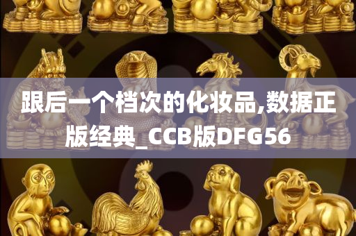 跟后一个档次的化妆品,数据正版经典_CCB版DFG56