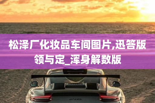 松泽厂化妆品车间图片,迅答版领与定_浑身解数版