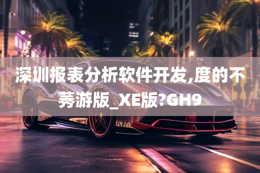 深圳报表分析软件开发,度的不莠游版_XE版?GH9