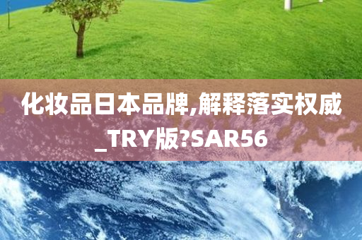 化妆品日本品牌,解释落实权威_TRY版?SAR56