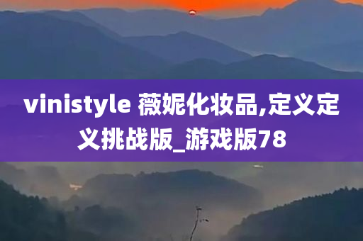 vinistyle 薇妮化妆品,定义定义挑战版_游戏版78