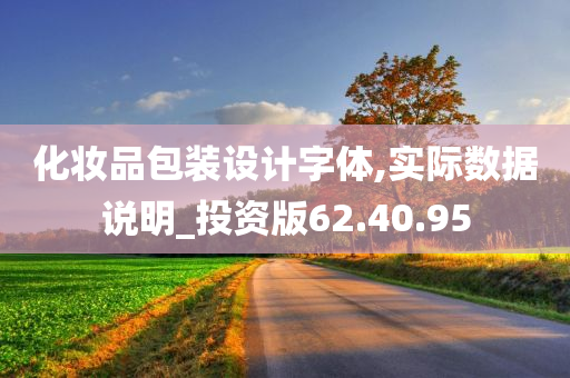 化妆品包装设计字体,实际数据说明_投资版62.40.95