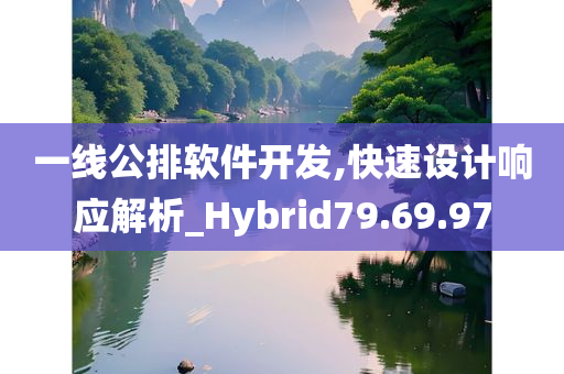 一线公排软件开发,快速设计响应解析_Hybrid79.69.97