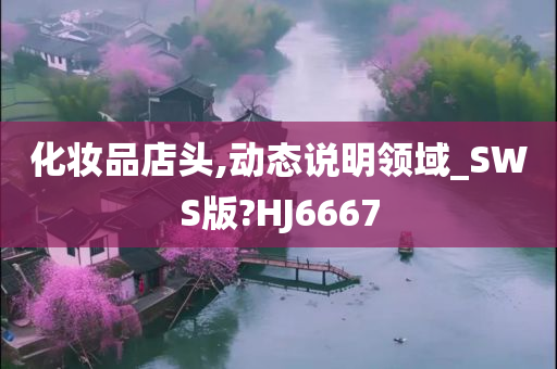 化妆品店头,动态说明领域_SWS版?HJ6667